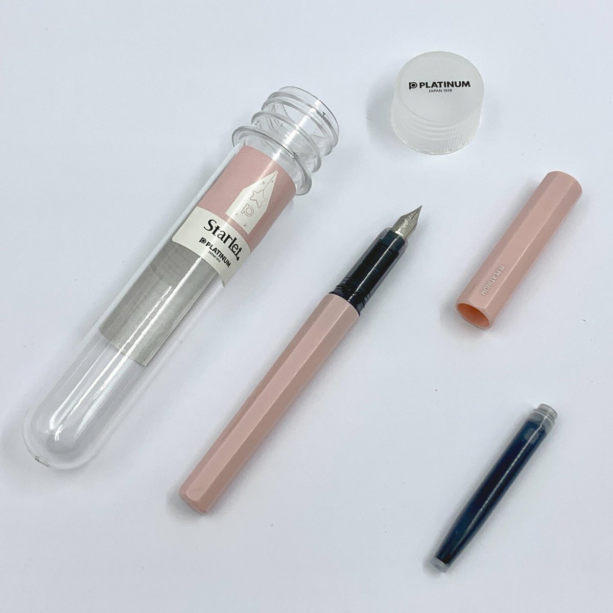 白金 - 日本Platinum 0.2mm 小流星鋼筆, 附黑色墨水 PQ-300#22《香港行貨》-1 支