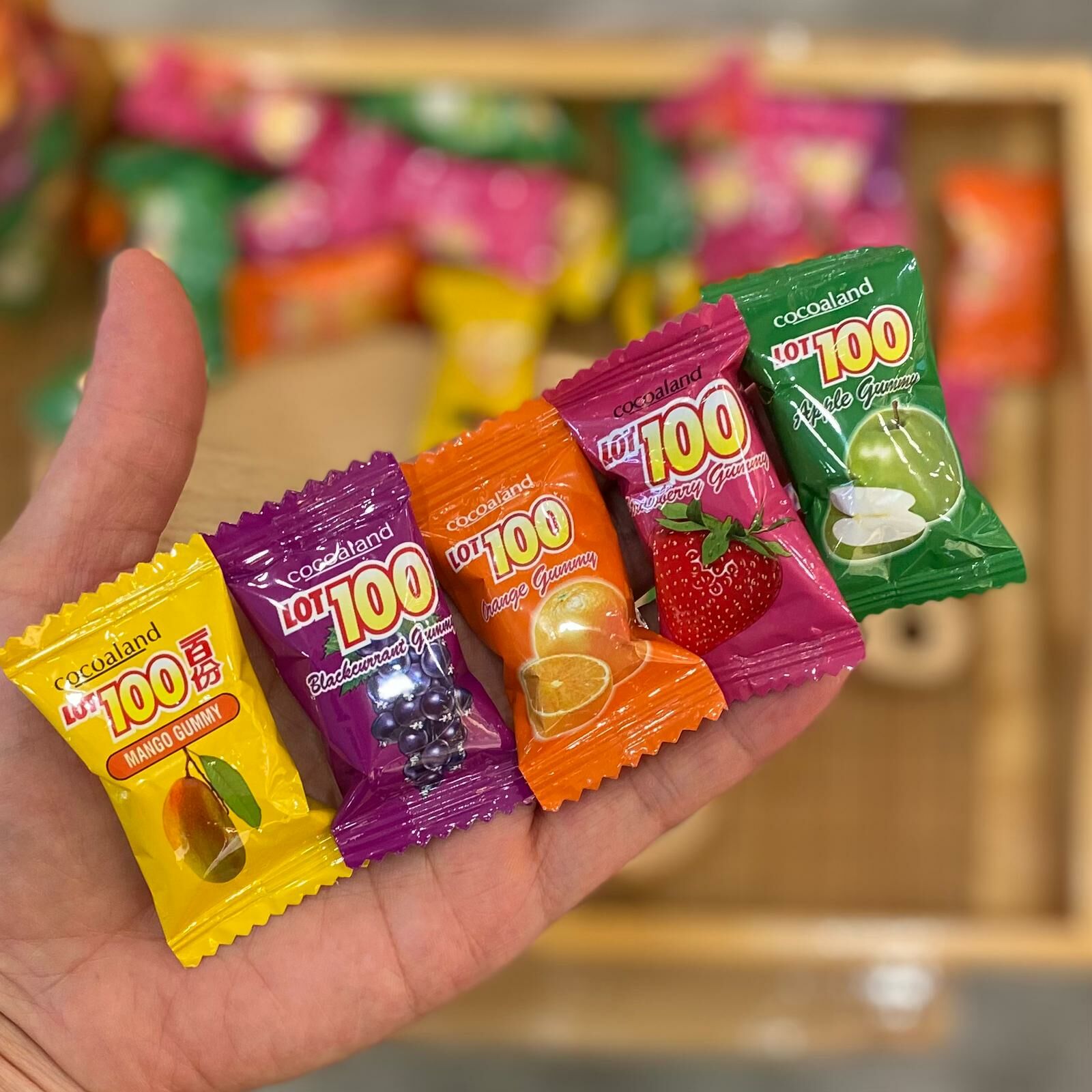 馬來西亞。百份百雜果軟糖 （每包227 克，約31粒）（2 包）