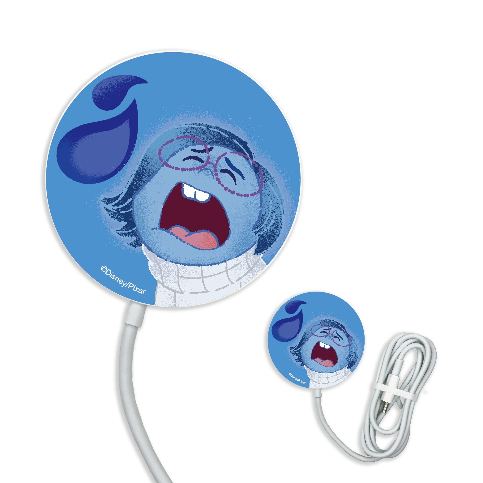 Inside Out 2_MagSafe Wireless Charger - 阿愁 Sadness