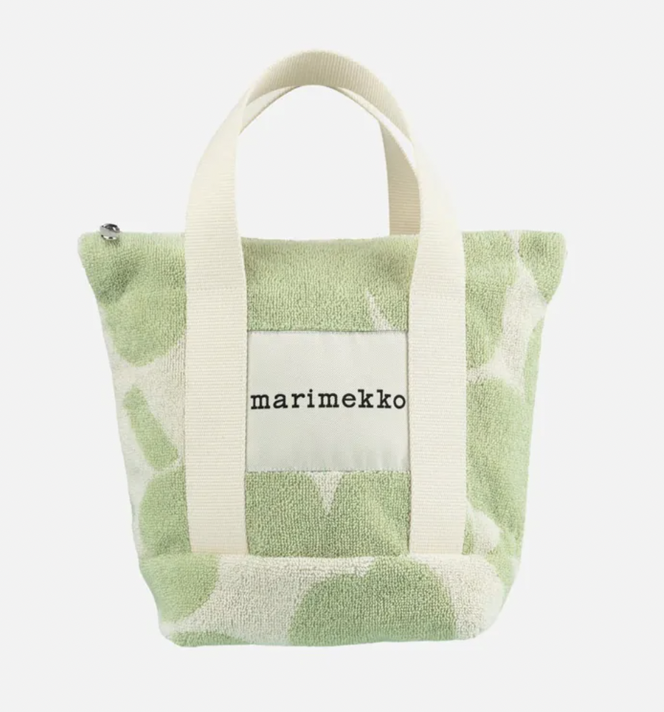 代購現貨 | Marimekko Terry Spa Bag 牛油果