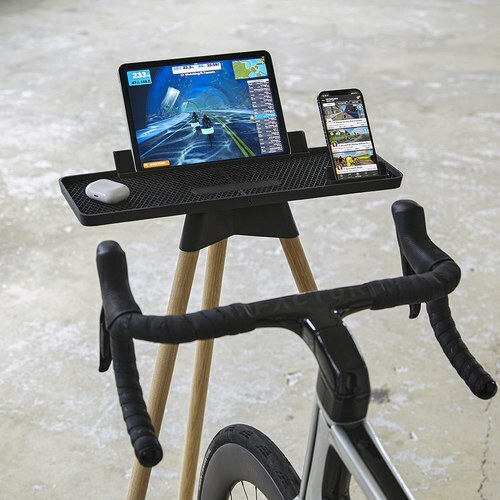 【Tons Bike】自行車平板桌架 訓練台桌 / 淺木色