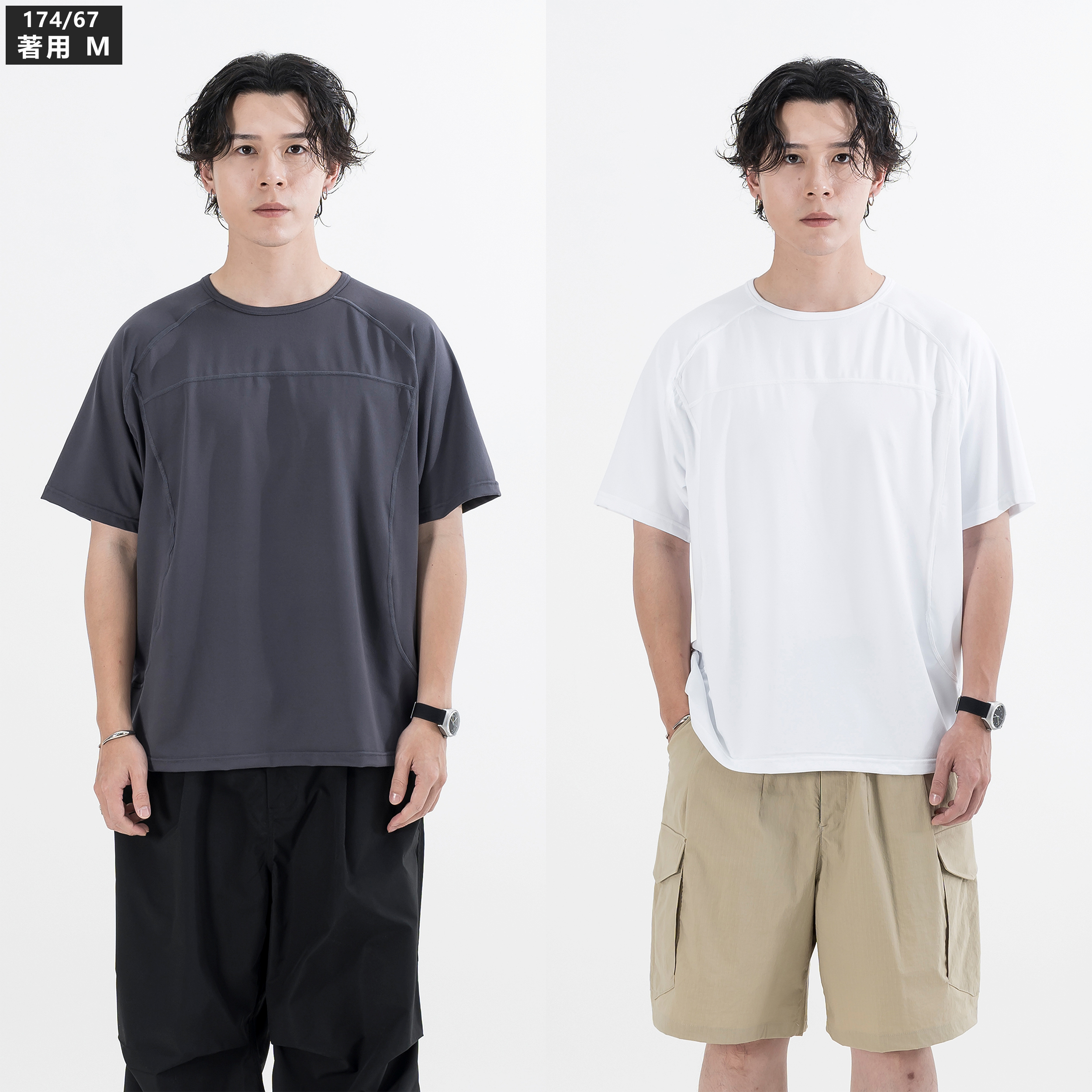 AGILITY Flatlock Stitch Quick Dry Tee 三針併縫 速乾短Tee [A-QT]