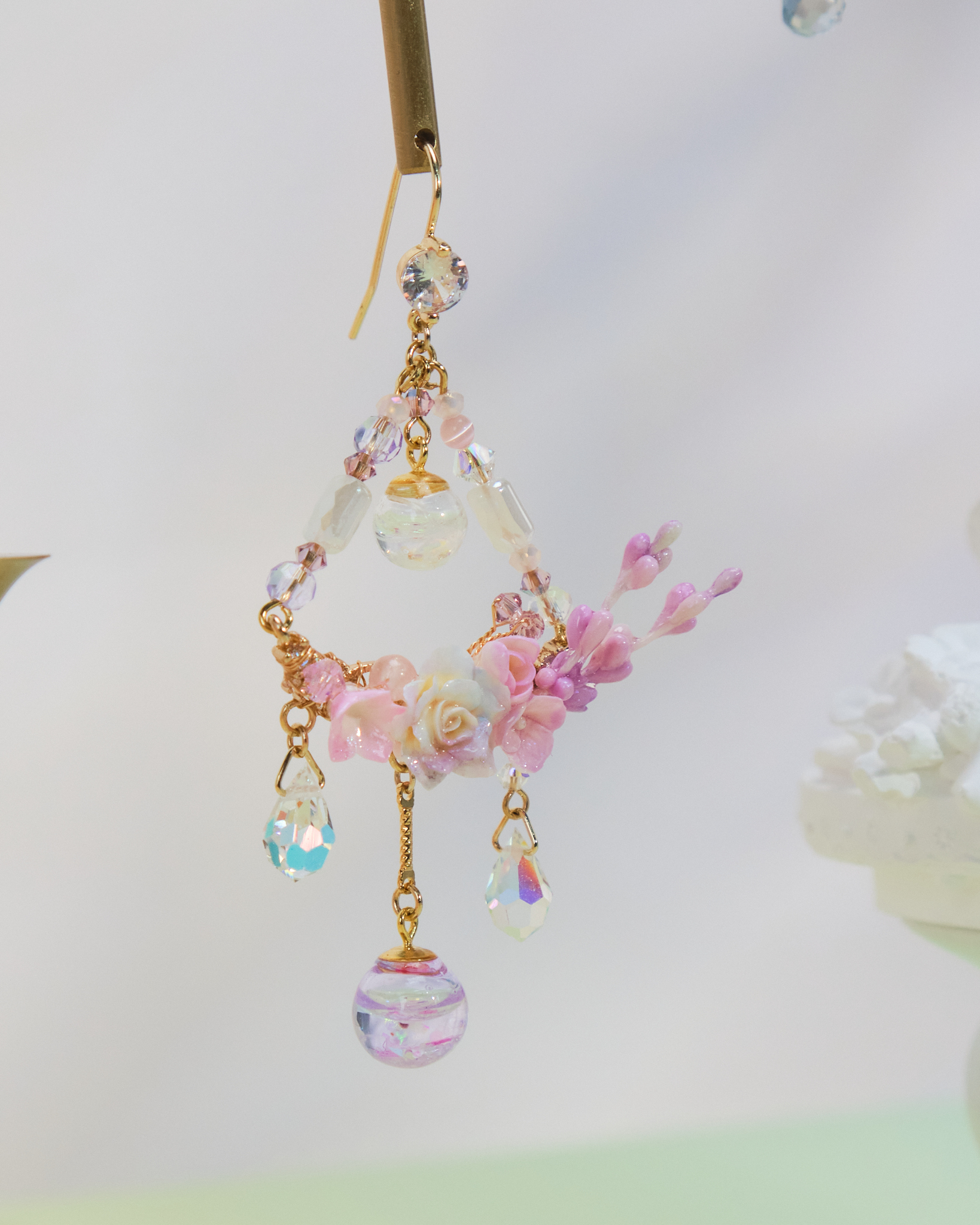 10941 Bouquet Swing S925 Short Earrings