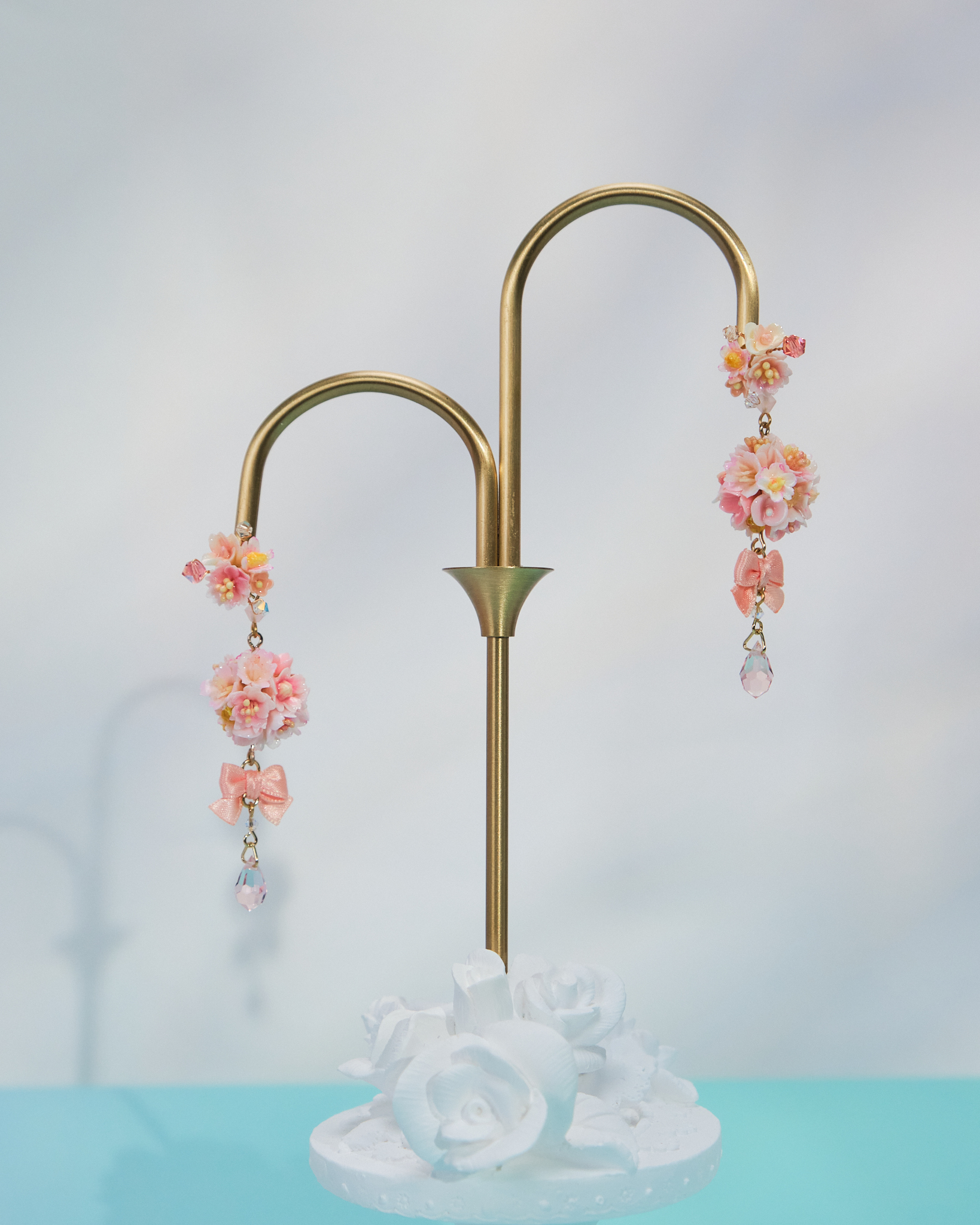 10969 Midsummer Butterfly Bouquet S925 2-Way Earrings