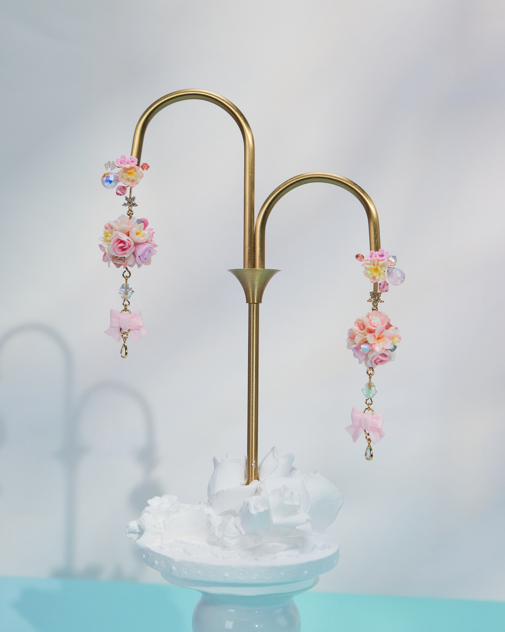 10968 Midsummer Butterfly Bouquet S925 2-Way Earrings