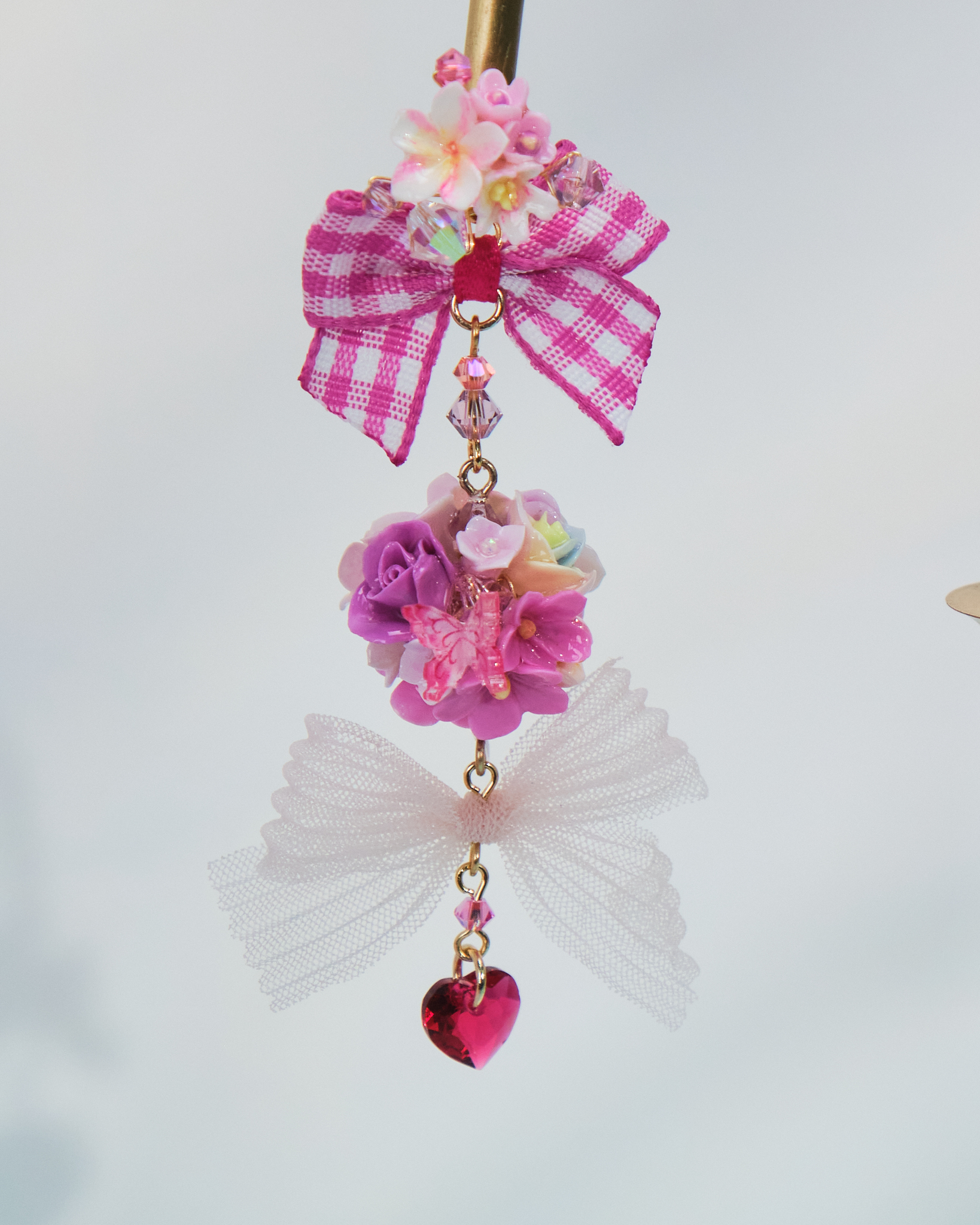 10975 Midsummer Butterfly Bouquet S925 2-Way Earrings