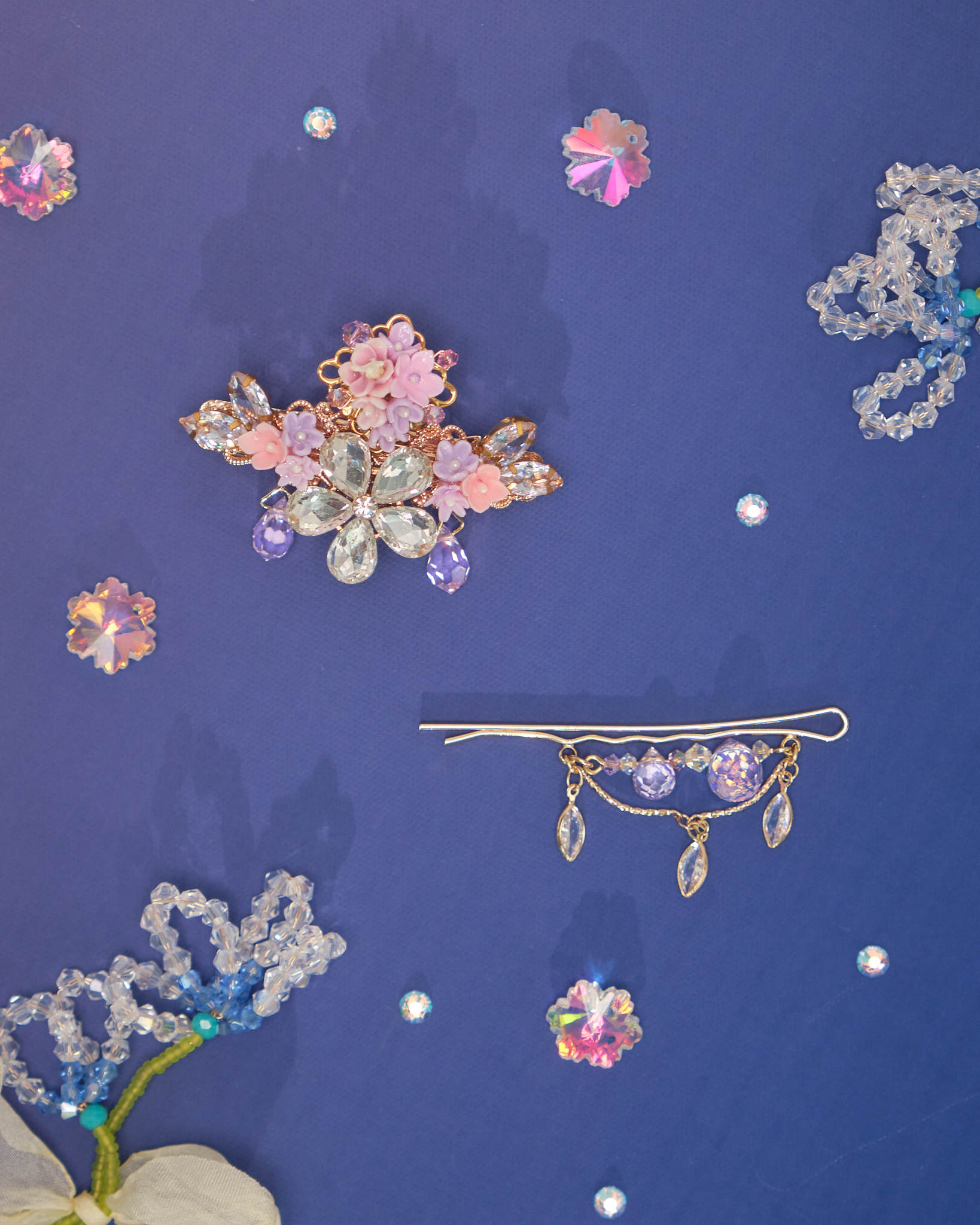 10994 Midsummer Night CZ Stone Clip Set