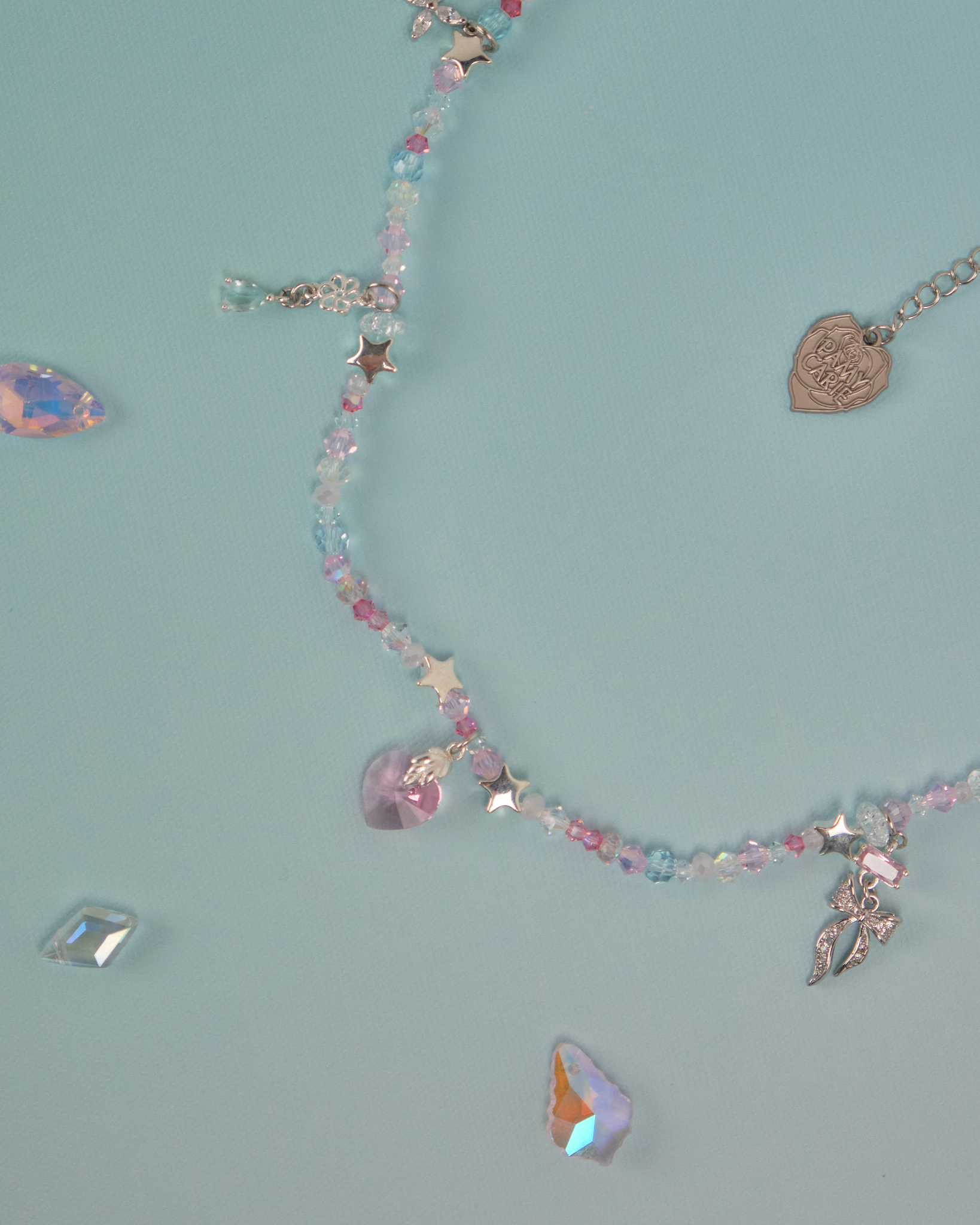 11000 Crystal Beads Collar Necklace