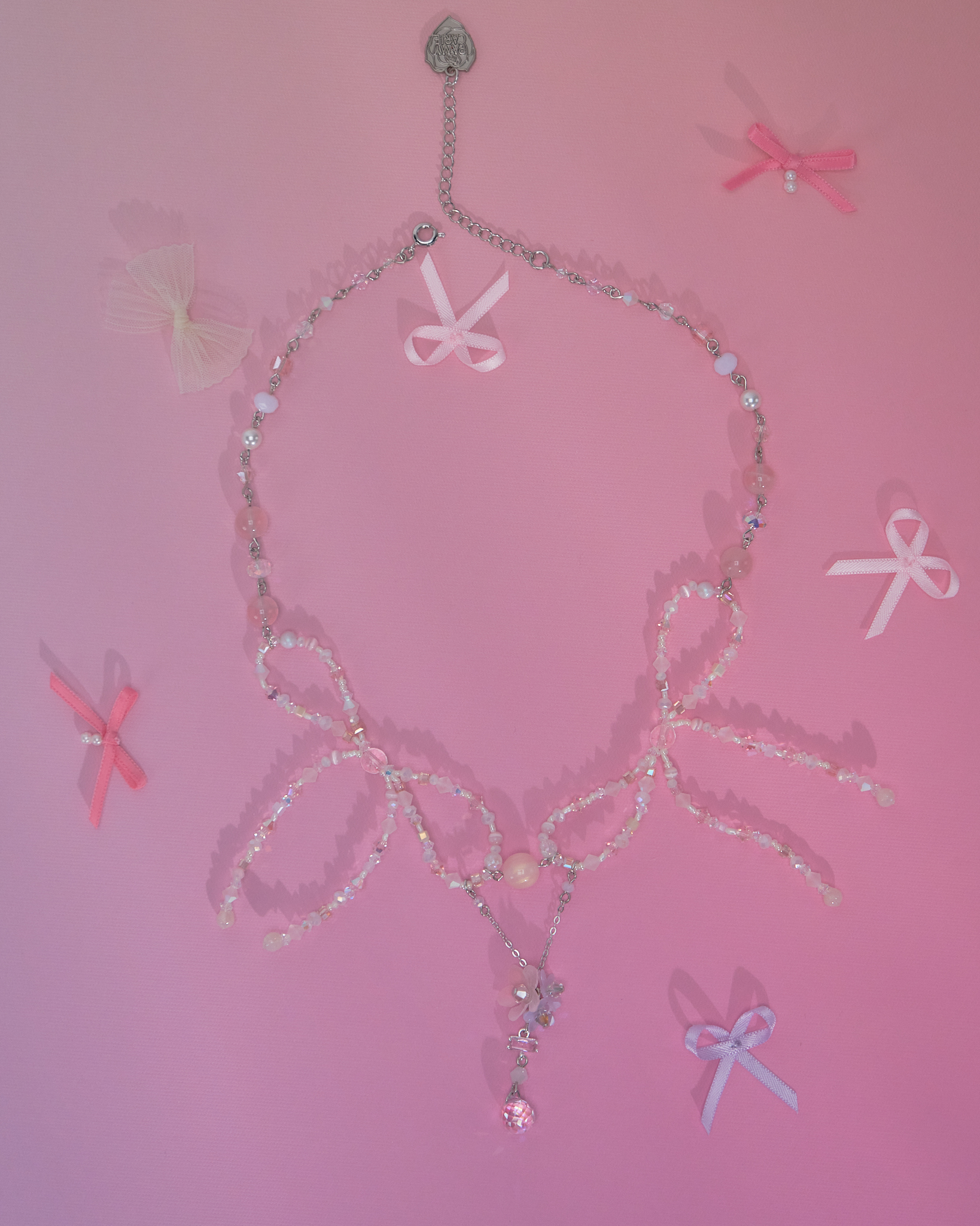 11005 Crystal Beads Collar Necklace