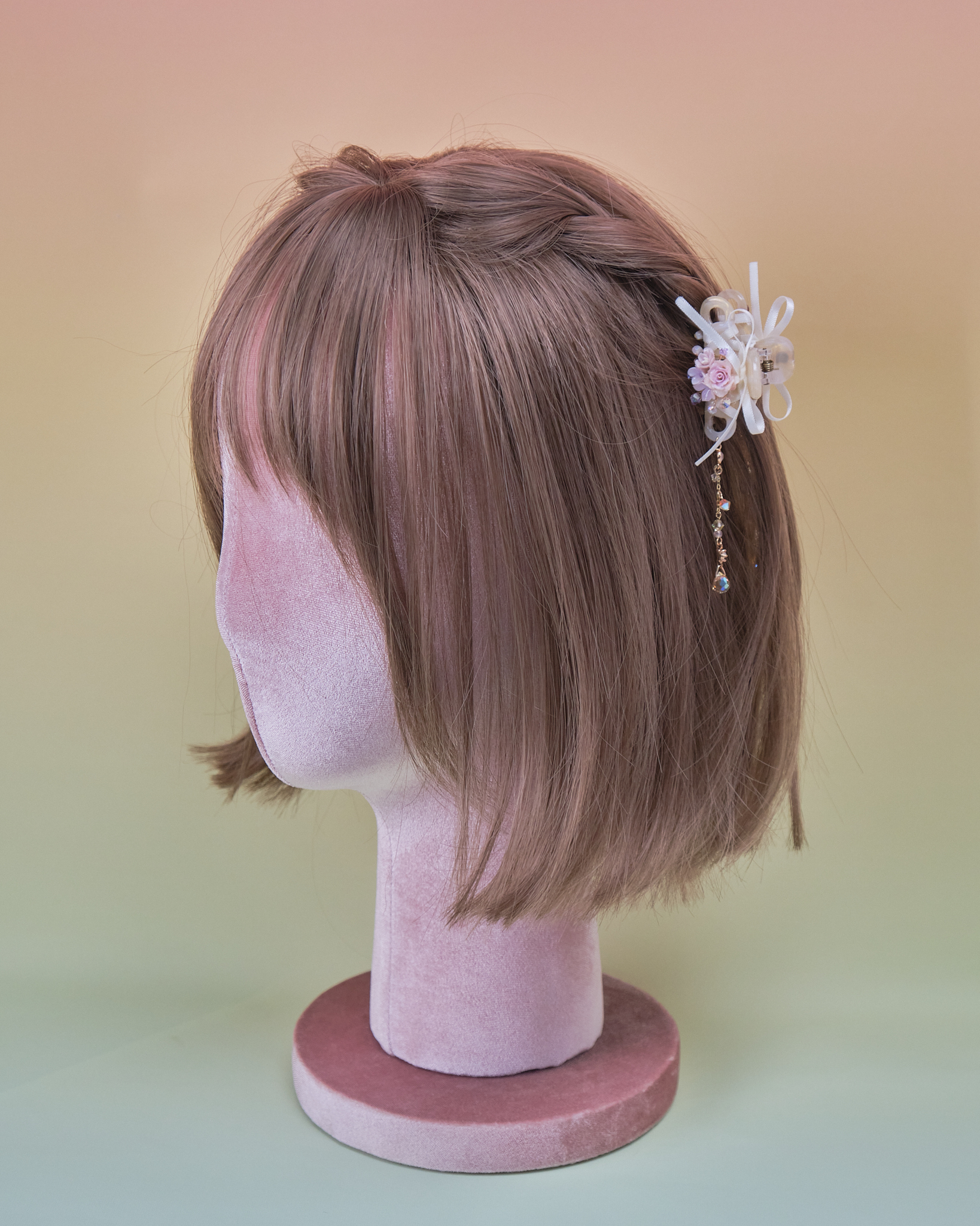 11028 Balletcore Ribbon Claw Clip