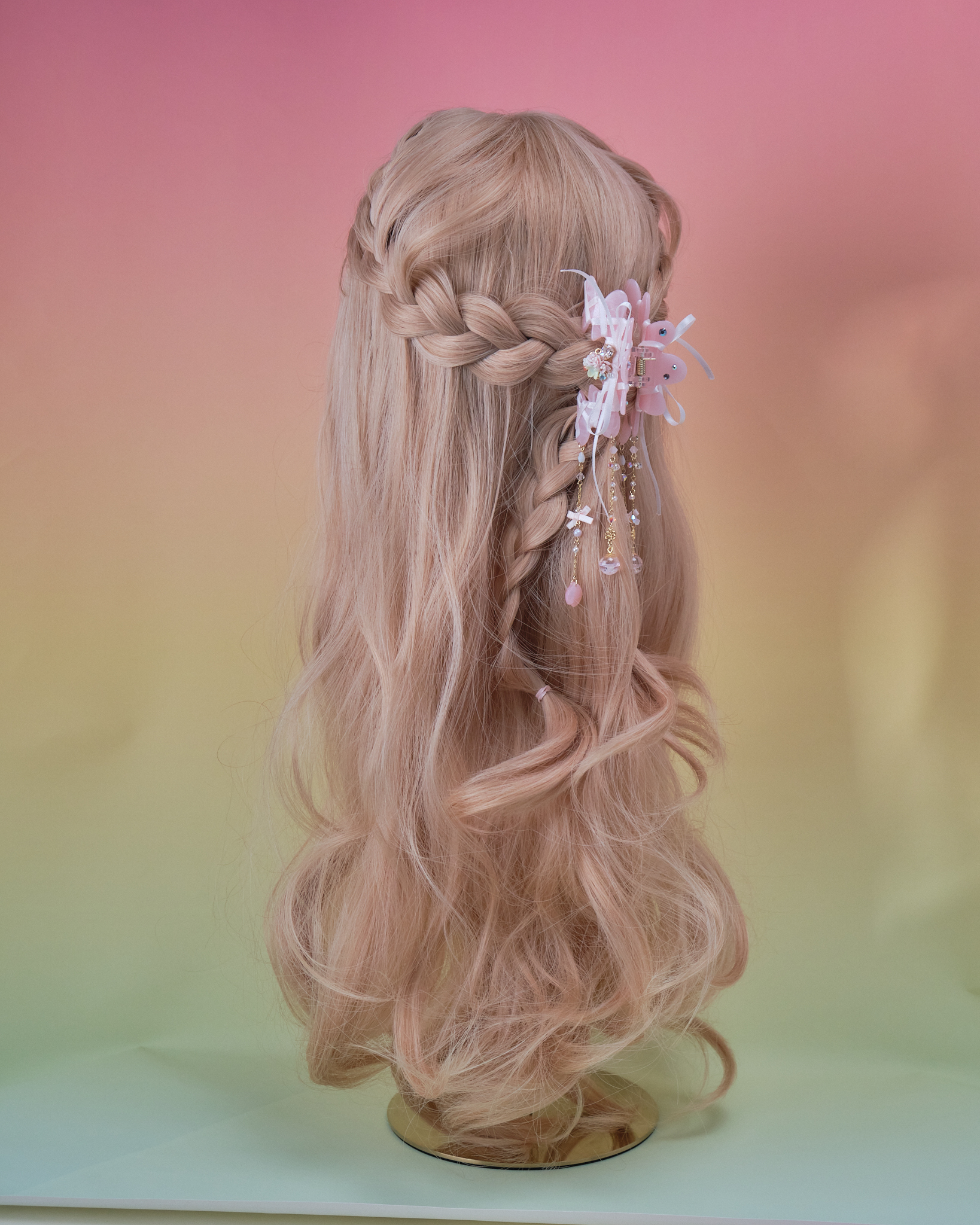 11035 Balletcore Ribbon Claw Clip