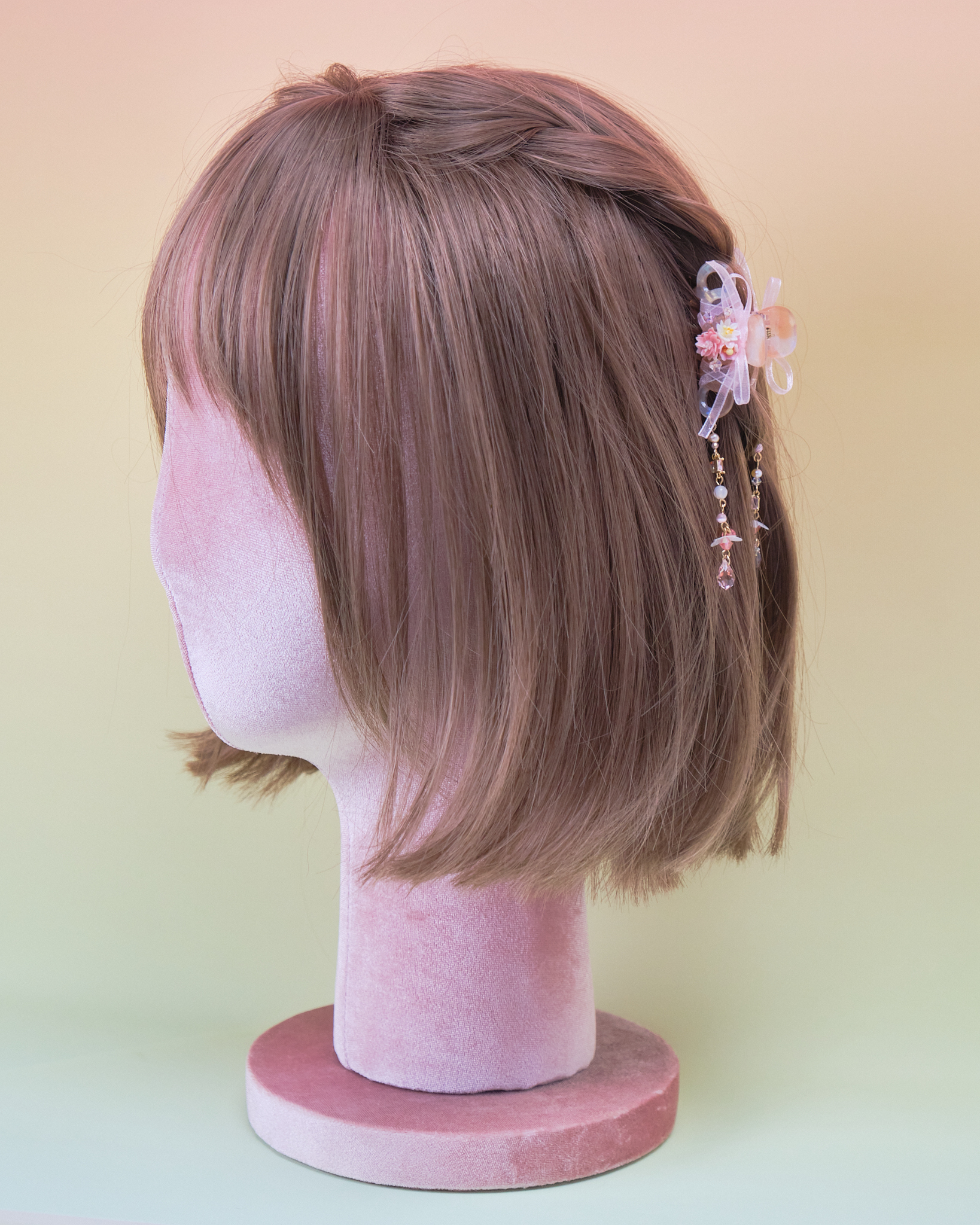 11029 Balletcore Ribbon Claw Clip