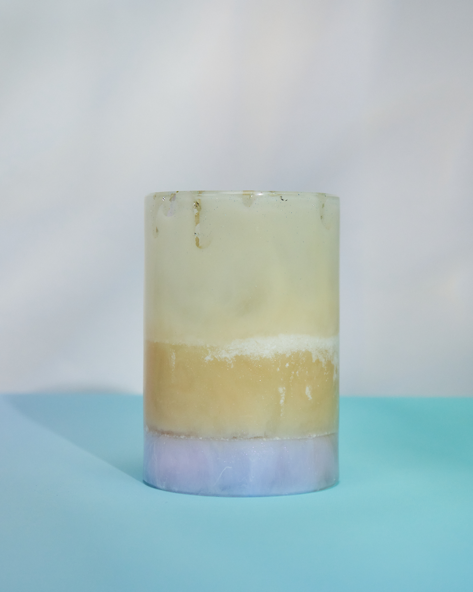 11037 金箔漸層筆筒