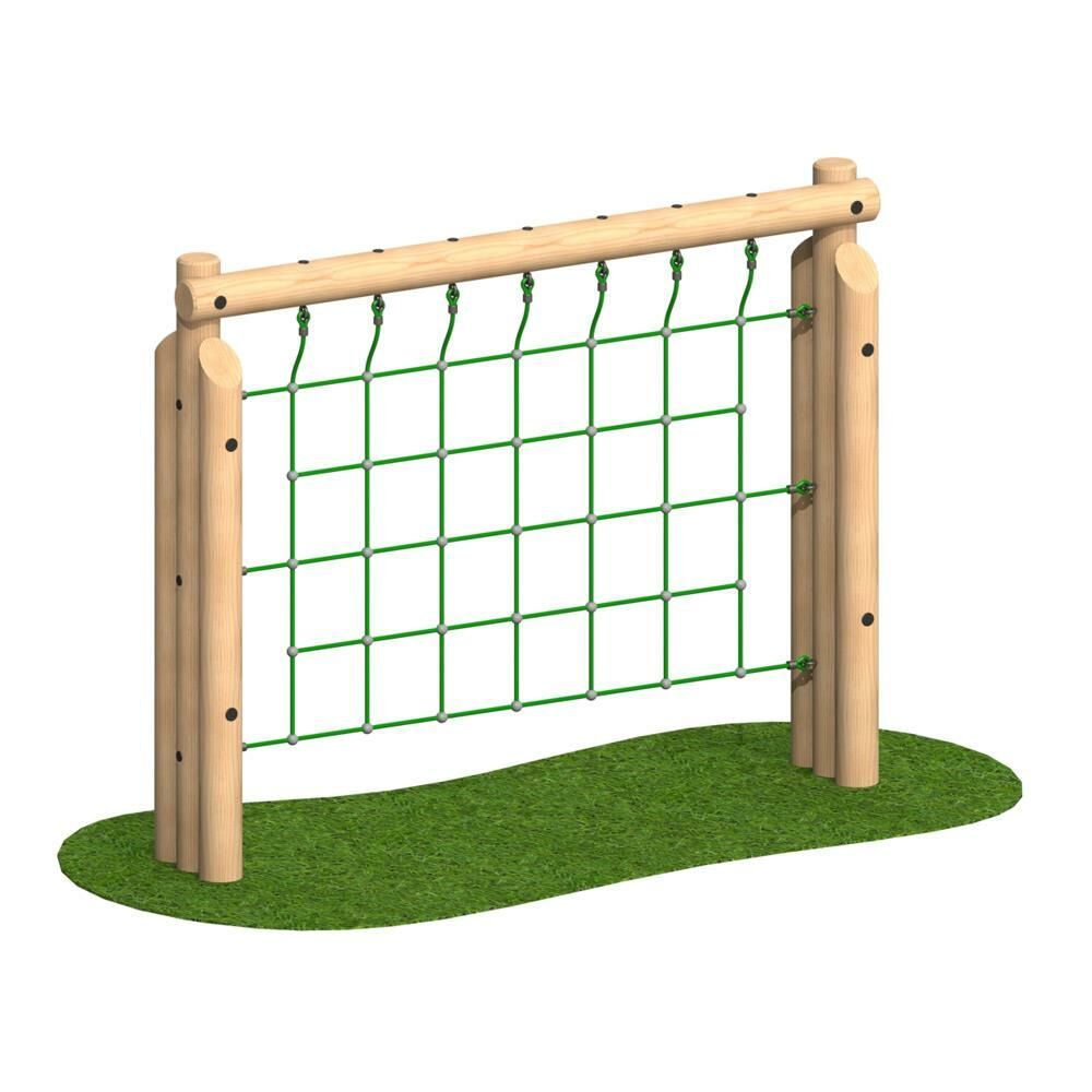 Wooden Big Horizontal Climbing Net