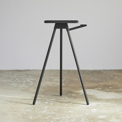 【Tons Bike】自行車平板桌架 訓練台桌 + 毛巾架 / 黑色