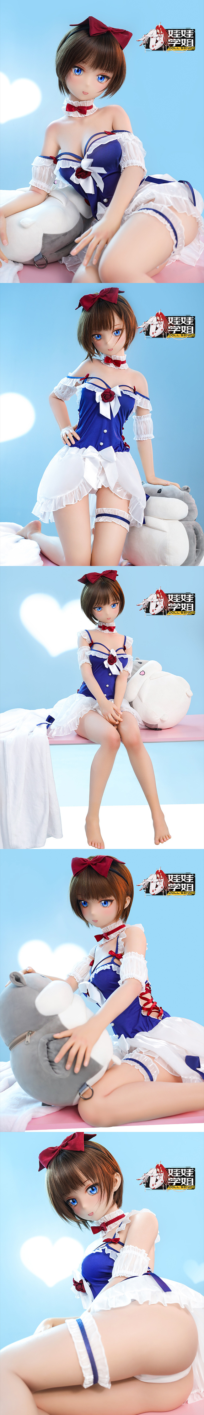 娃娃學姐 二次元系列 木優子 全矽膠 142cm doll senior cartoon acg silicon sex doll