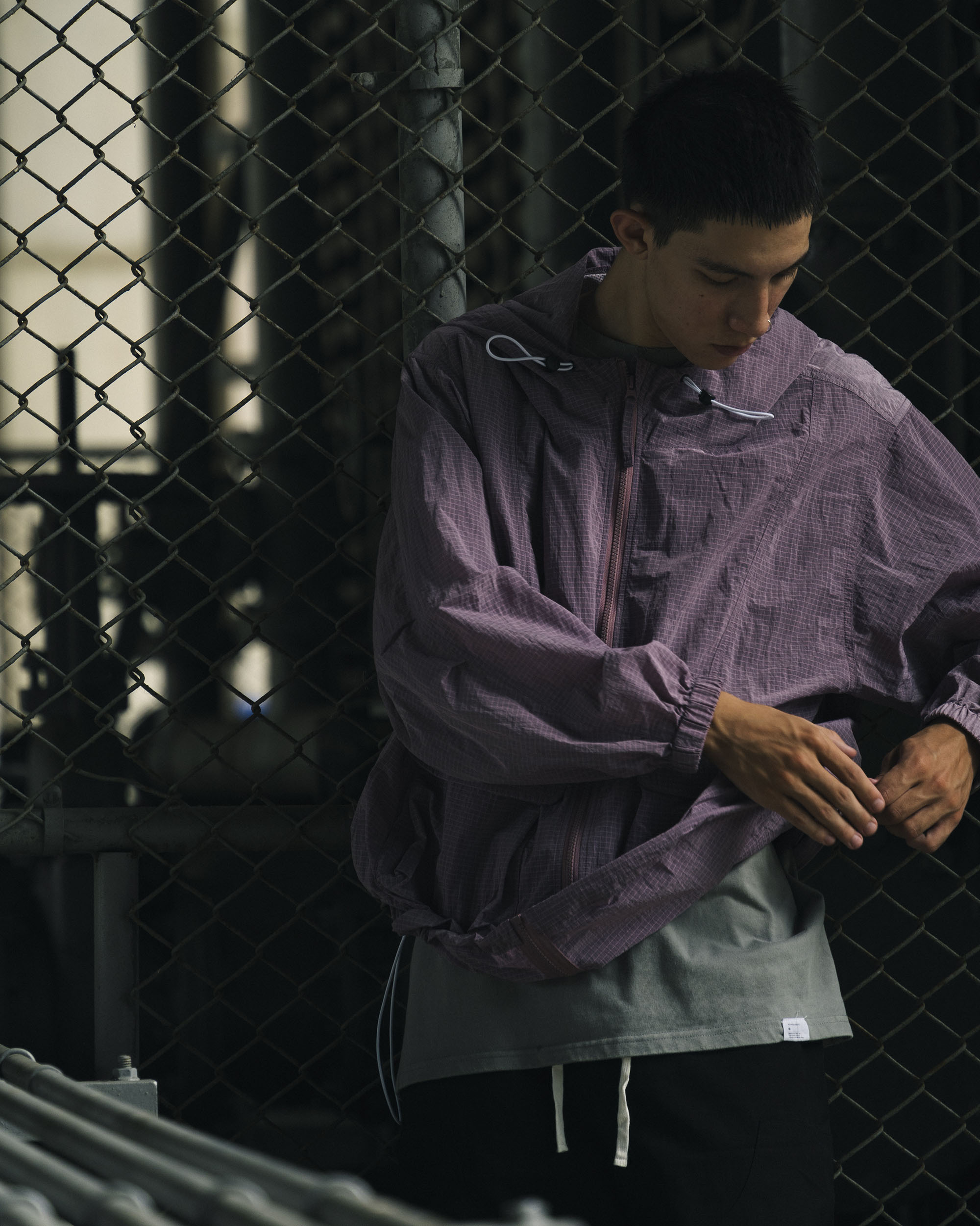 idealism Ripstop JKT 灰色 紫色 黑色 輕量 防曬 透氣 抗裂防風外套【ID24005】