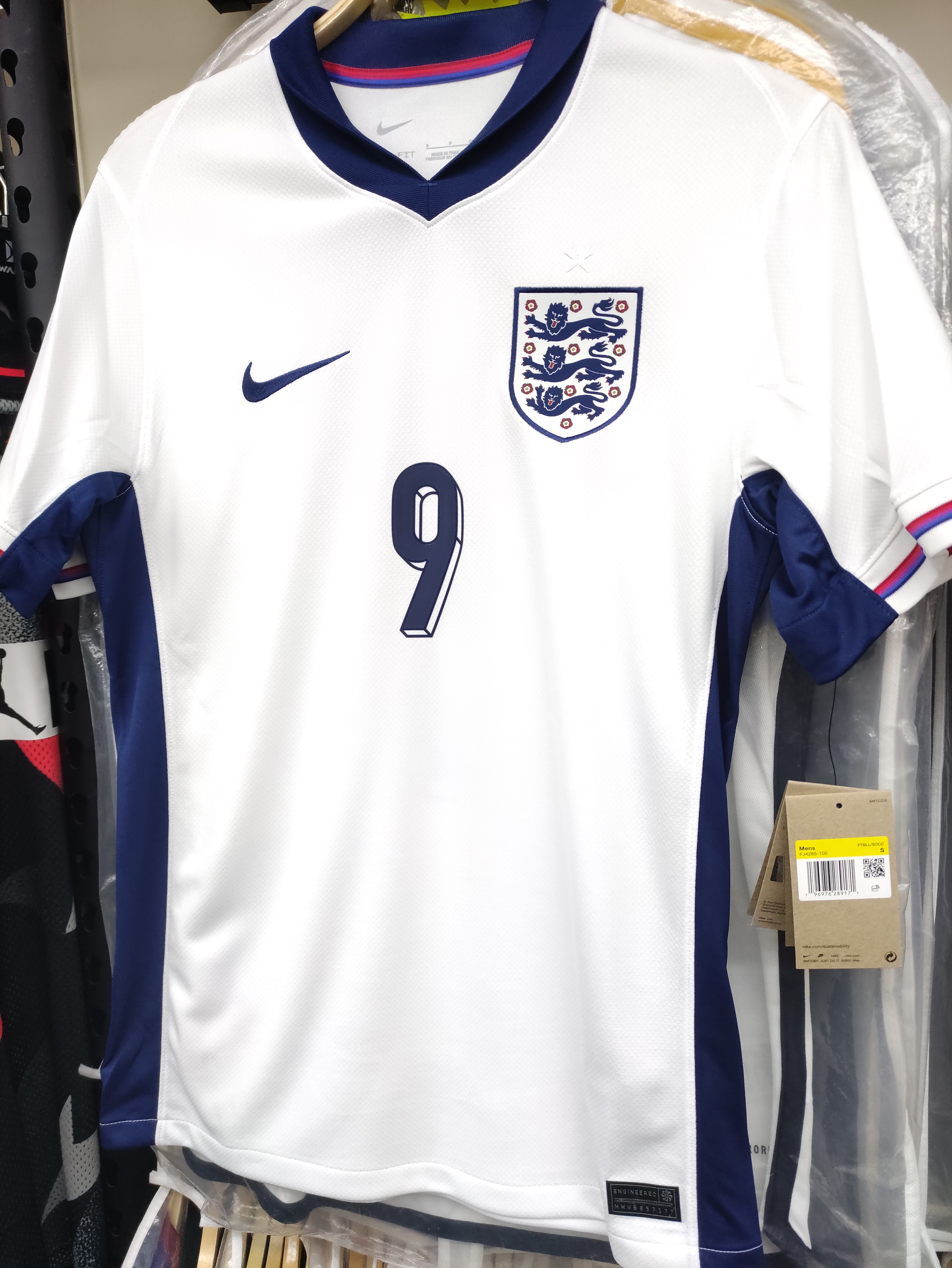 2024英格蘭國家隊主場球迷版球衣