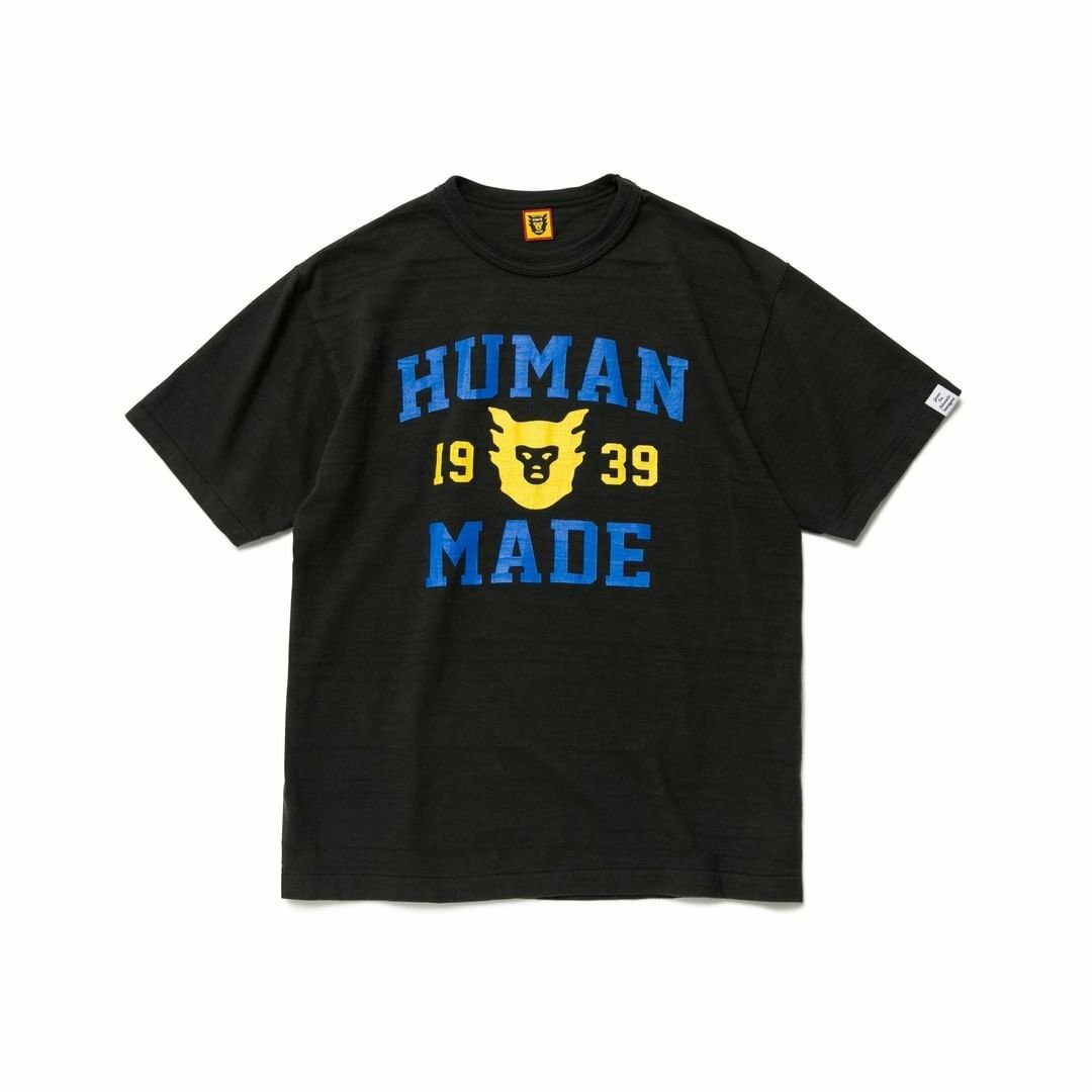 2022SS HUMAN MADE FACE LOGO T-SHIRT 風暴牛仔 大學LOGO 現貨