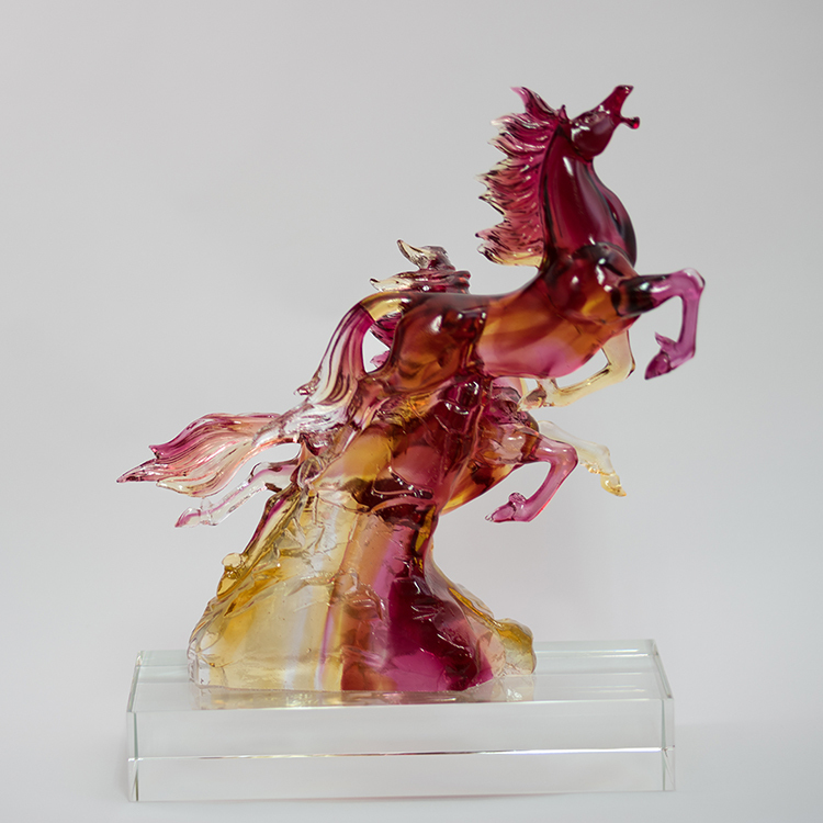 鹿港窯禮品館│居家開運 琉璃珍藏-百業騰飛