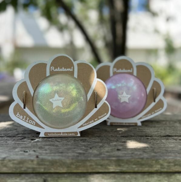 RATATAMKIDS 貝殼珍珠氣球 Shell ball 10 cm – White