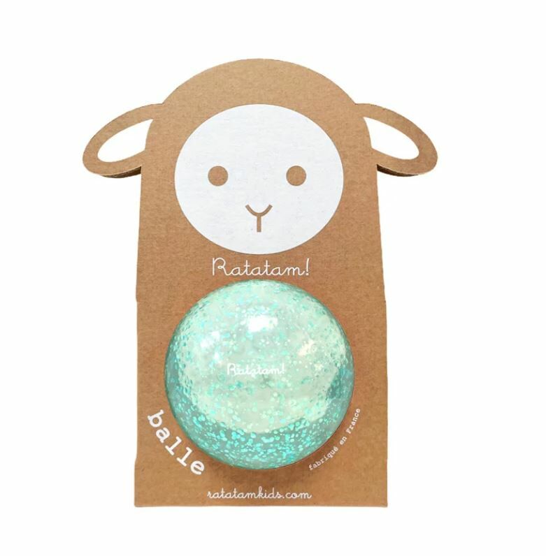 RATATAMKIDS 閃亮綿羊氣球 The Sheep Bubble Ball 10 cm – Blue