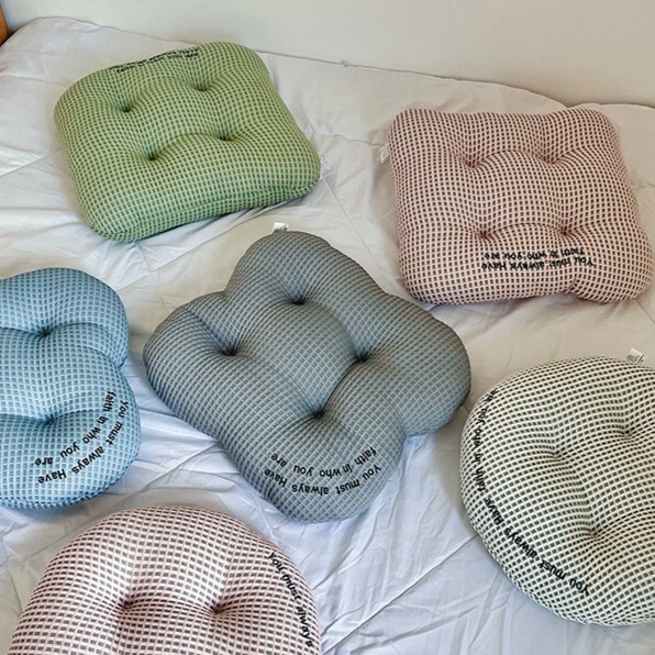 《4475》Ins韓風夏季必備冰絲涼感坐墊靠枕