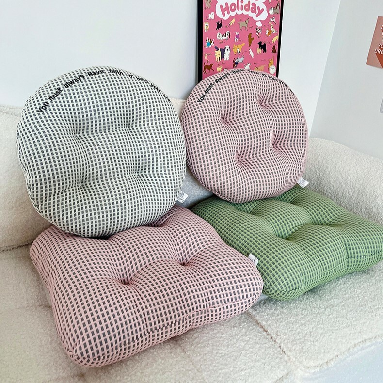 《4475》Ins韓風夏季必備冰絲涼感坐墊靠枕