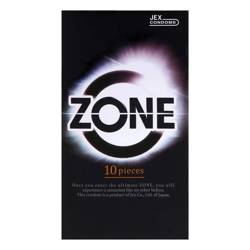 JEX ZONE 10's Pack Latex Condom