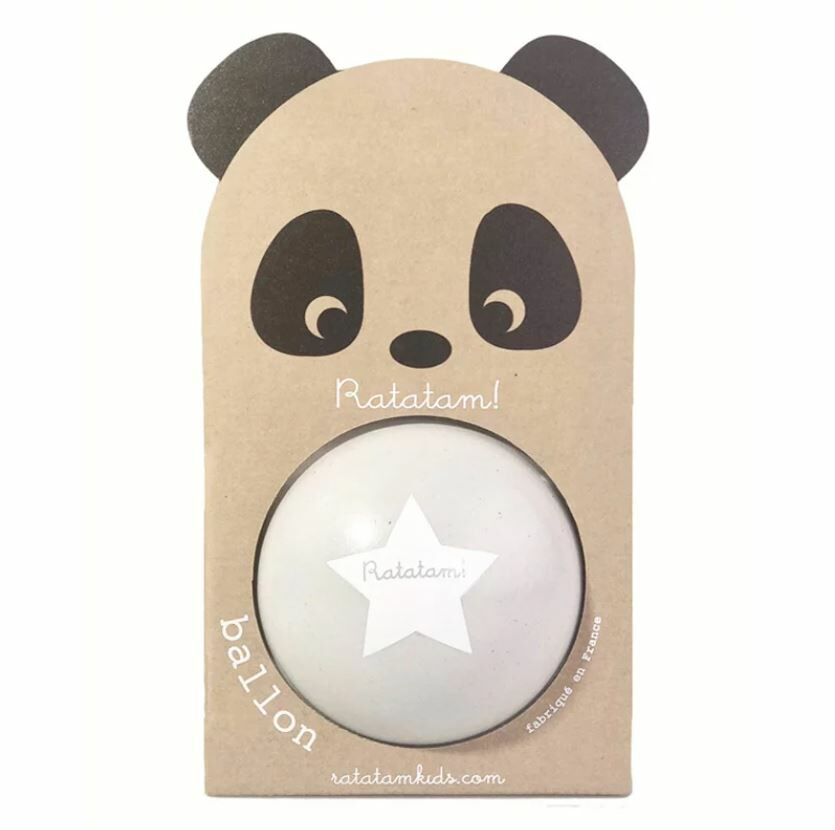 RATATAMKIDS 星星熊貓氣球 The Panda Balloon 12 cm – Grey