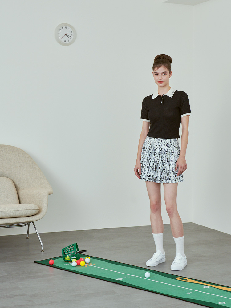 Gabrielle針織女衫-黑色