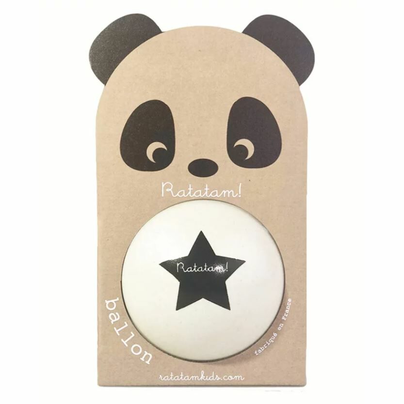 RATATAMKIDS 星星熊貓氣球 The Panda Balloon 12 cm – White