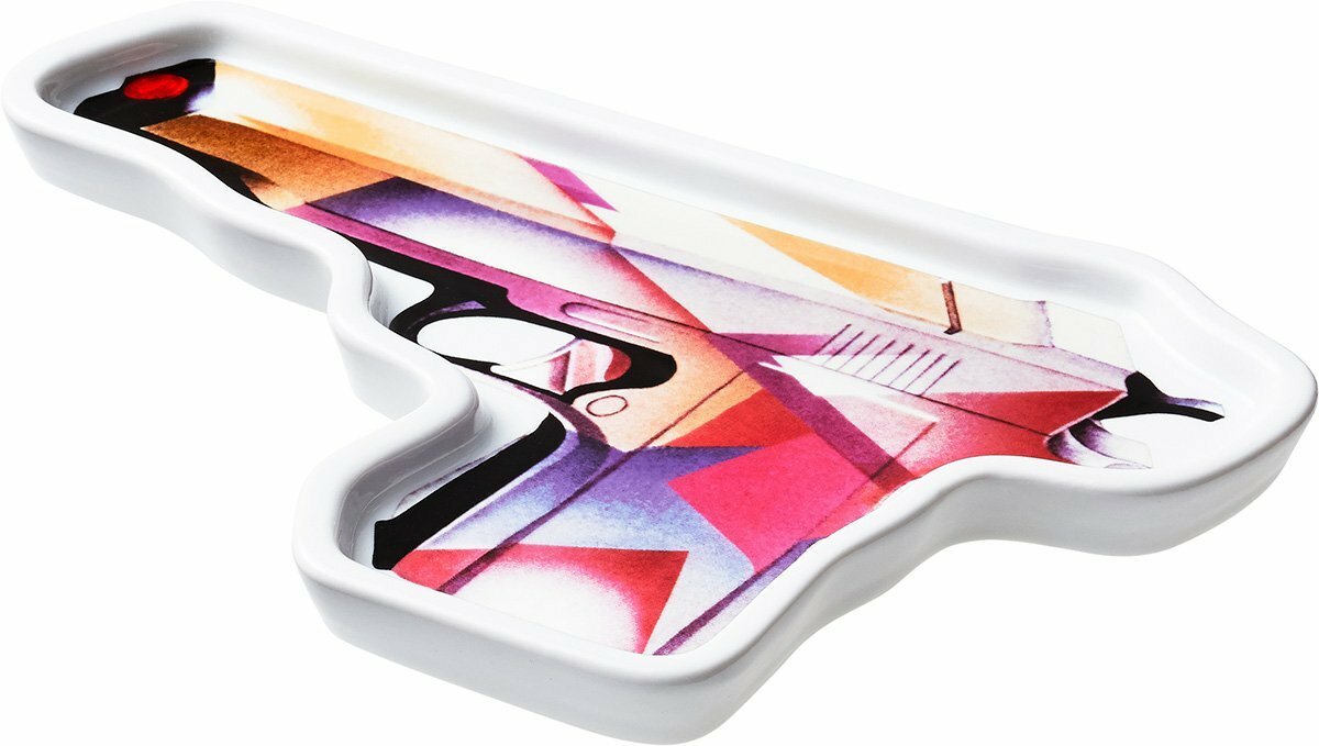 2016SS Supreme Ceramic Mendini Gun Tray 槍 盤子 菸灰缸 現貨