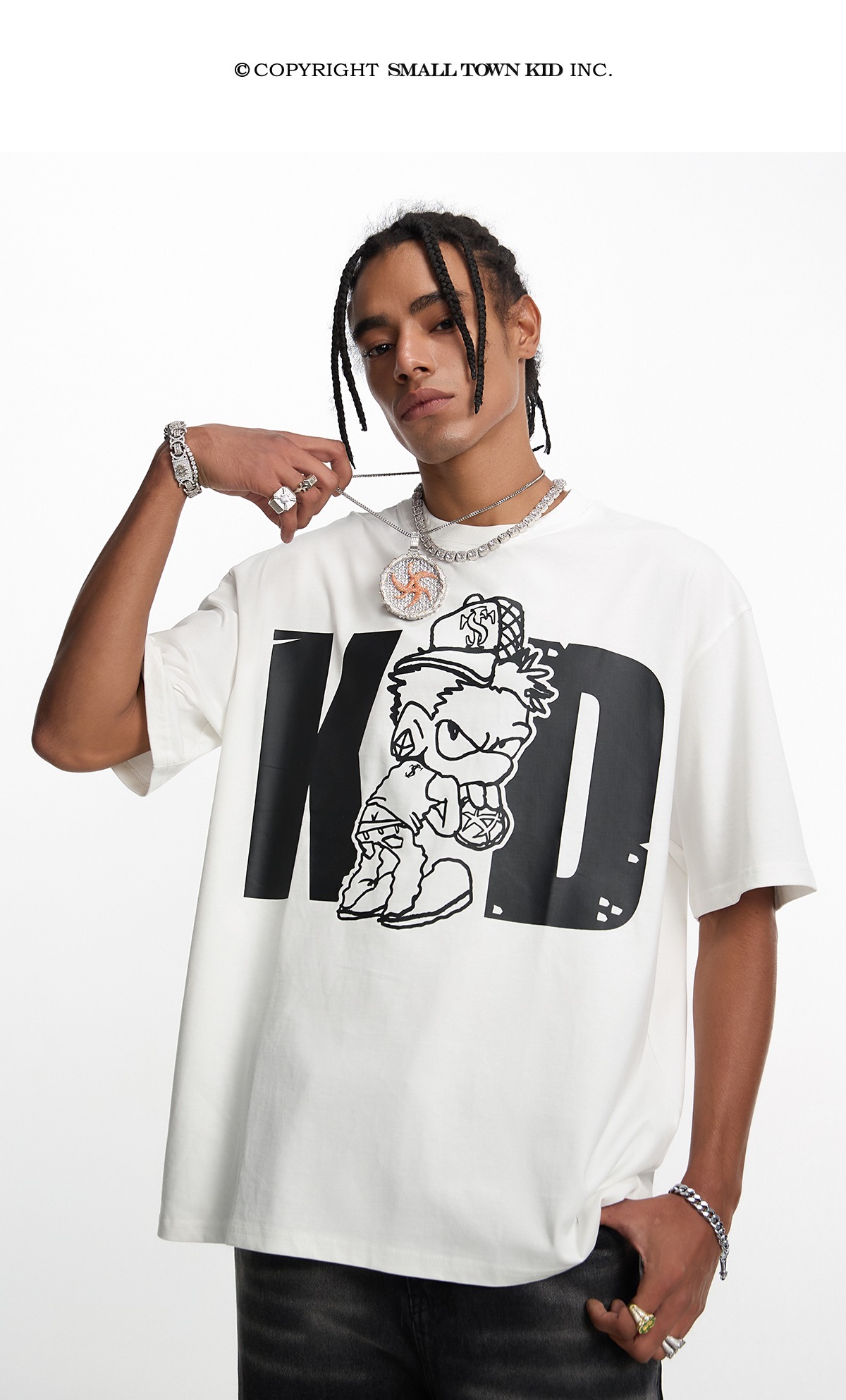 STK SmallTownKid 嘻哈小子 短袖 T恤