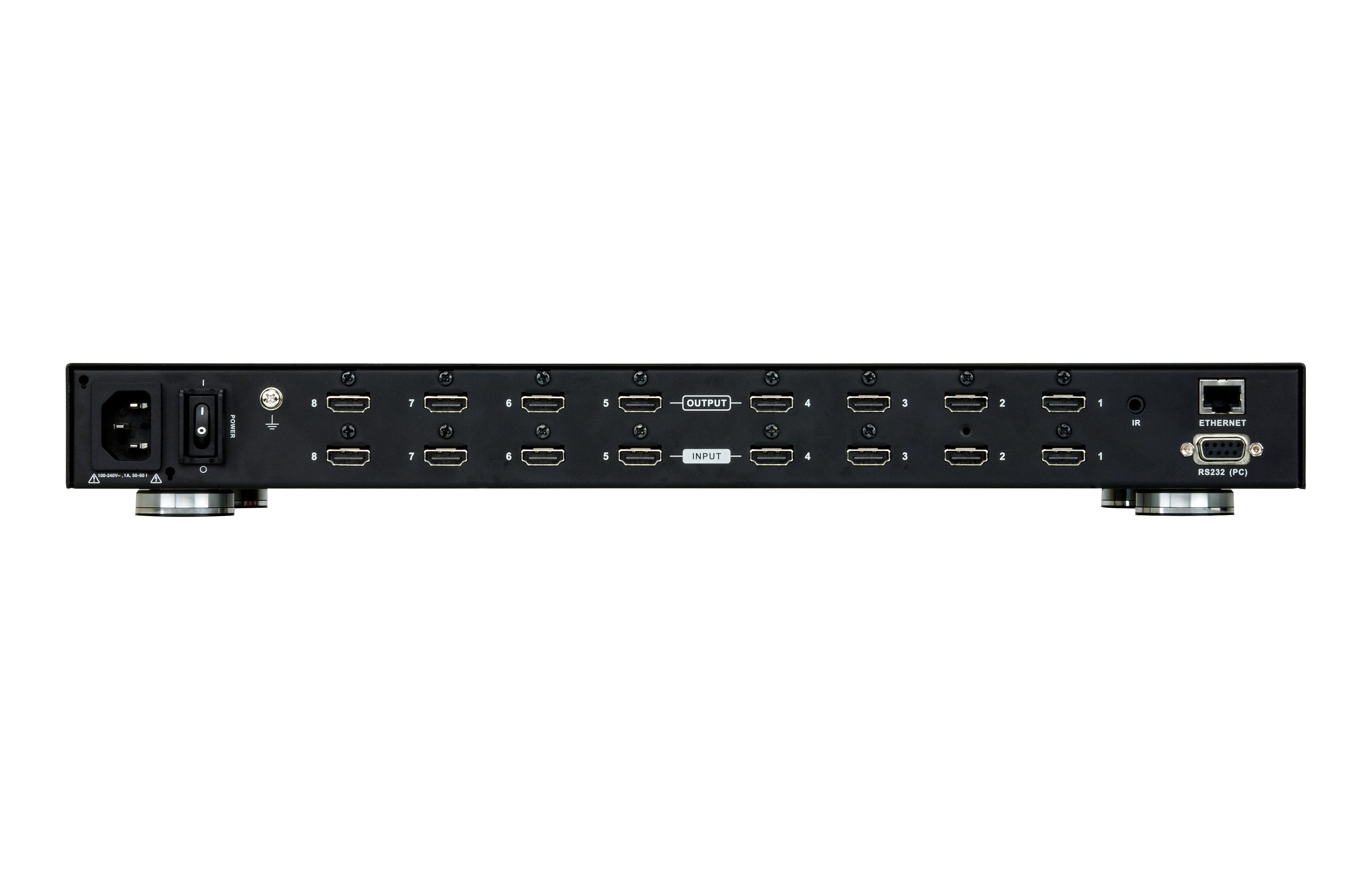 Aten 8 x 8 HDMI Matrix Switch with Scaler - VM5808H 矩陣式影音切換器搭載升頻器功能