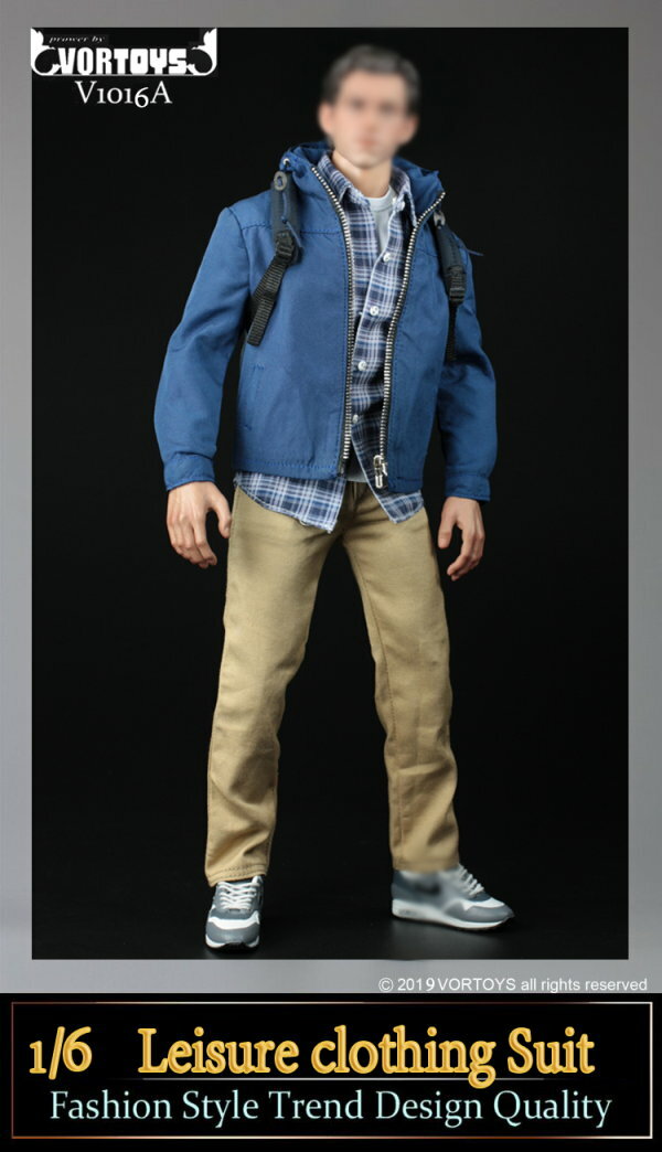 VORTOYS: 1/6 男士休閒服