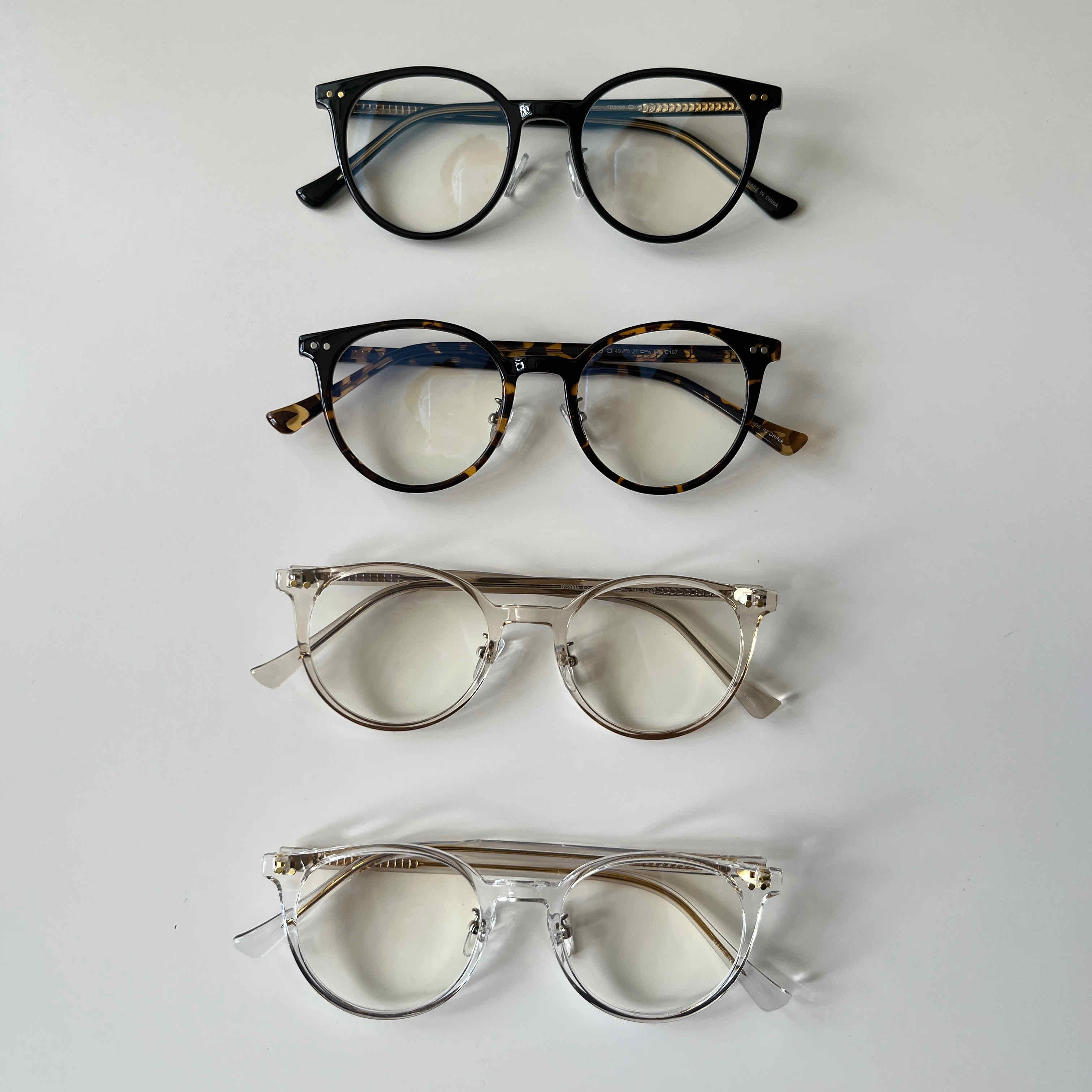 🇰🇷G03 闆娘推薦！適合任何臉型的抗藍光眼鏡｜4 color