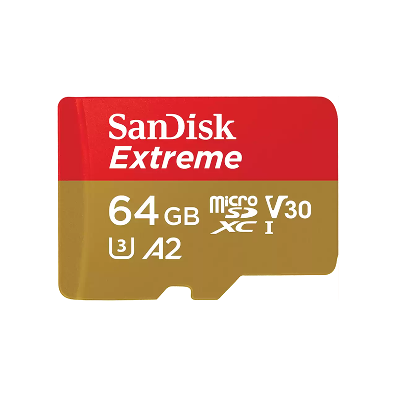 SanDisk Extreme microSDXC UHS-I 64GB 記憶卡 (A2)