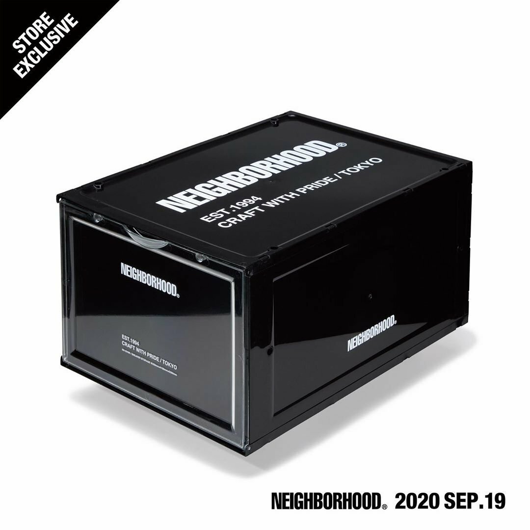 2020AW NEIGHBORHOOD CI / P-SNEAKER STORAGE 鞋盒 原宿開幕限定 現貨