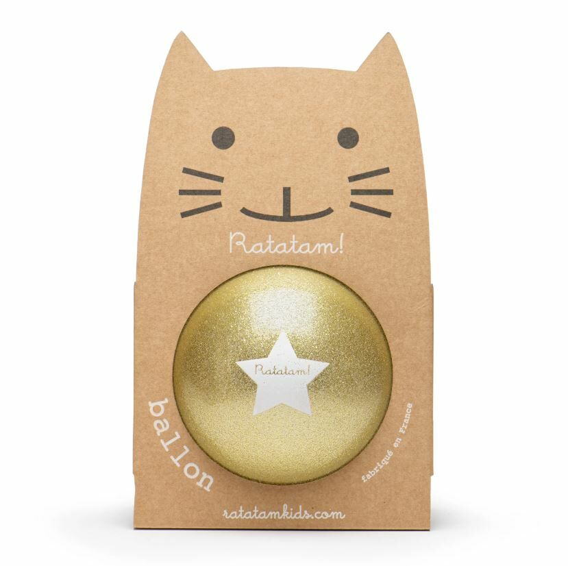 RATATAMKIDS 閃亮星星氣球 The Glitter Balloon – Gold