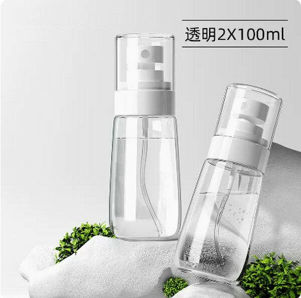 熱賣補水小噴霧瓶【透明色100ml-2個裝】