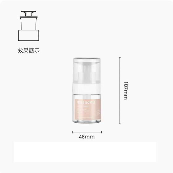 熱賣旅行分裝瓶(60mL/透明全罩款)