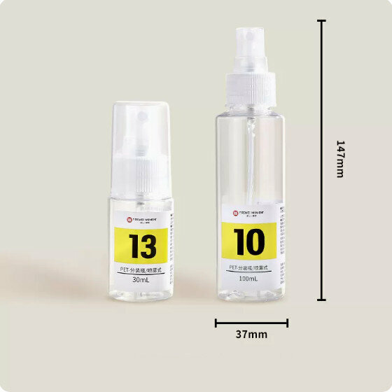 熱賣旅行分裝瓶(噴霧型分裝瓶30mL+100mL)