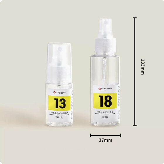 熱賣旅行分裝瓶(噴霧型分裝瓶30mL+80mL)