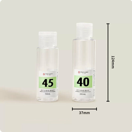 熱賣旅行分裝瓶(翻蓋型分裝瓶50mL+100mL)