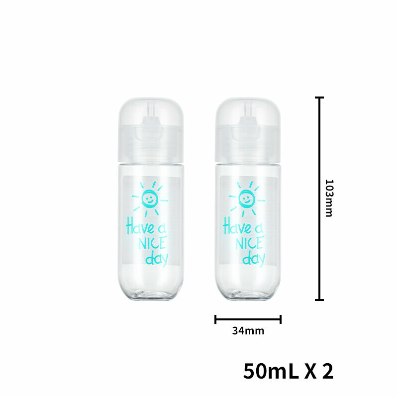 Popular travel refill bottle (50mL/flip-top bottle)