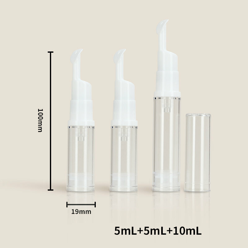 Popular travel refill bottle (dipbill bottle/5mL+5mL+10mL)