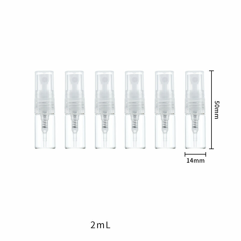 Popular travel dispensing bottle (transparent/2mL-6 bottles)