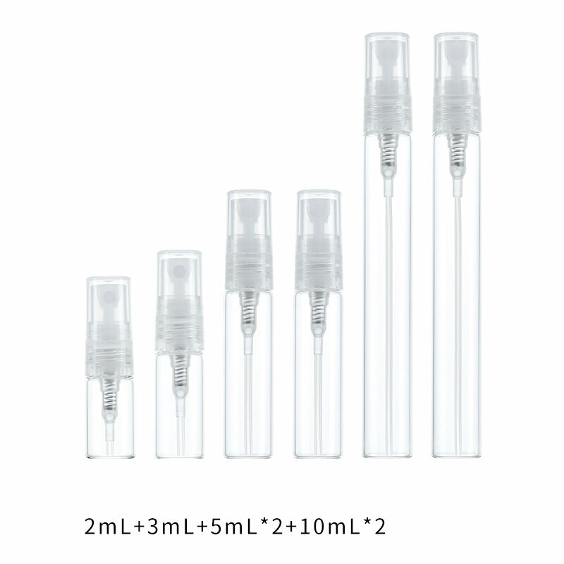 The popular travel bottle (transparent/pack of 6 [Type B])