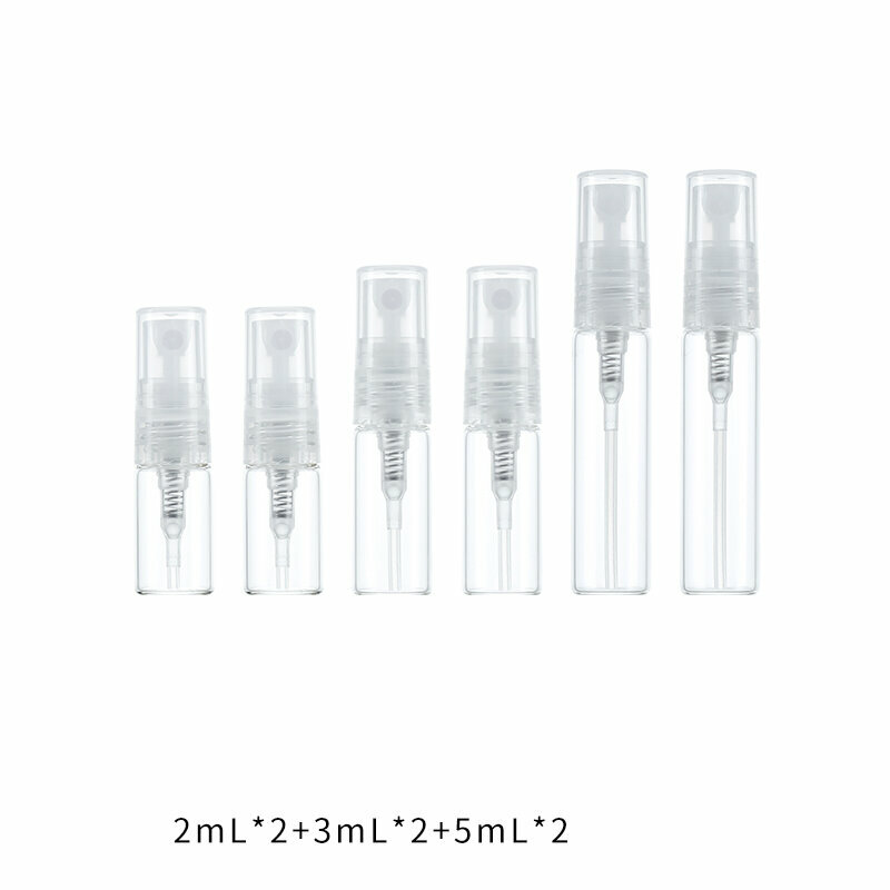 Popular travel bottle (transparent/pack of 6 [Type A])